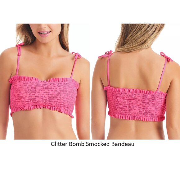 NWT Jessica Simpson Women's Bikini Bralette Halter Tops Size S-XL $50 12HL866 - Picture 8 of 10